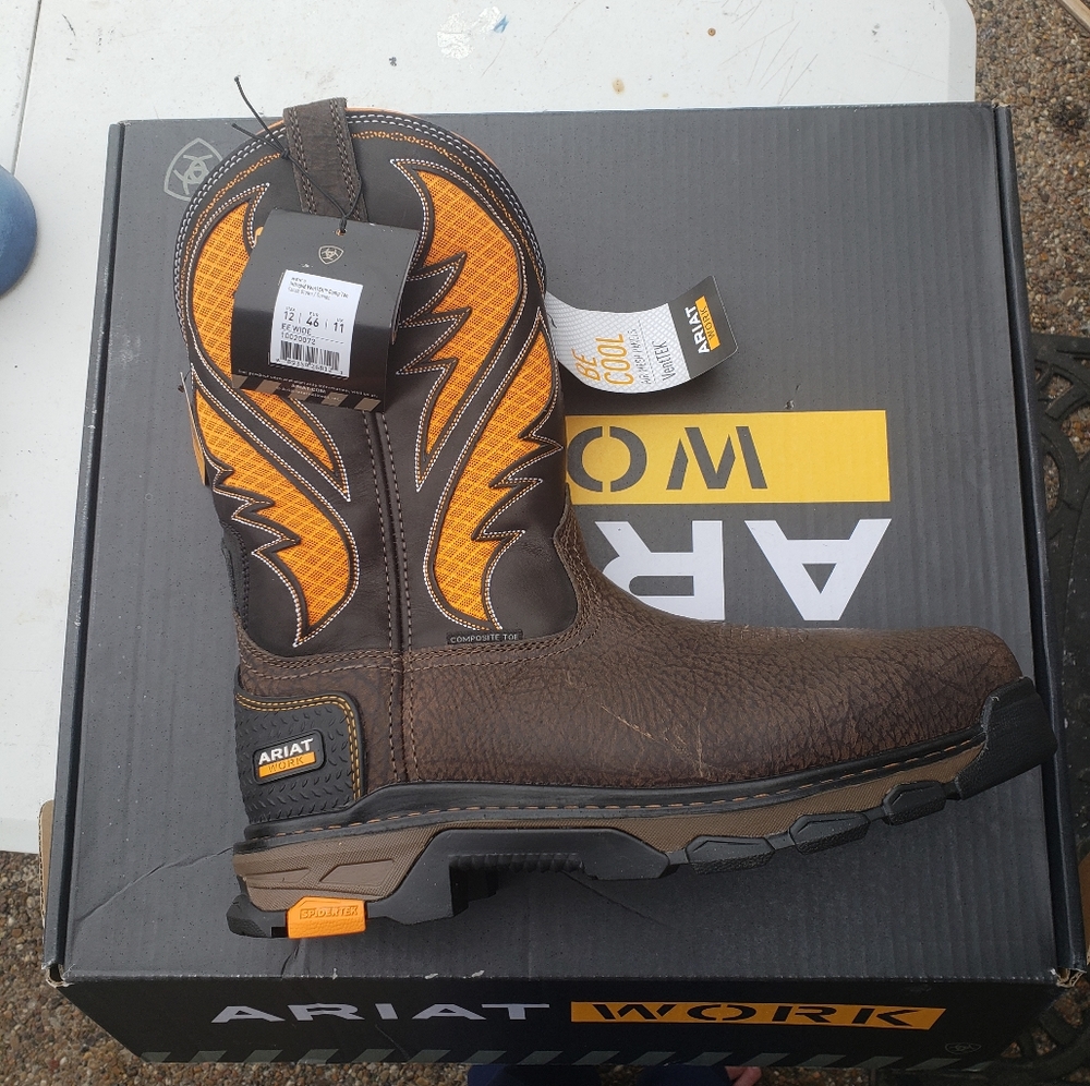 NIB Ariat Venttek Work Boots